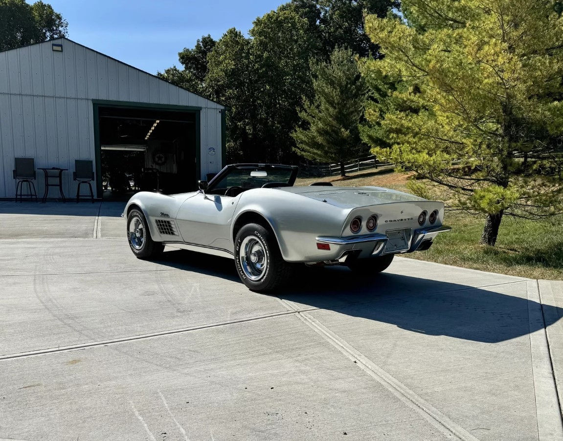 Wallpaper #Fbgc3JIBJvJKYCmET_q9341 Numbers Matching Driver 1970 Chevrolet Corvette Convertible Barn Finds