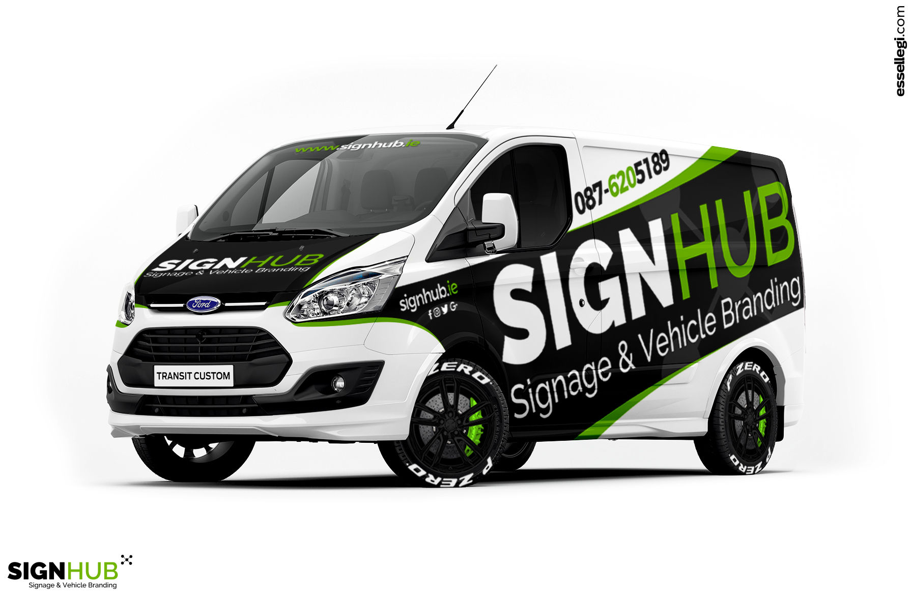 Wallpaper #TxqmT5MB1yWOL4qggn_9124 Ford Transit Custom Van Wrap Design by Essellegi Wrap Design