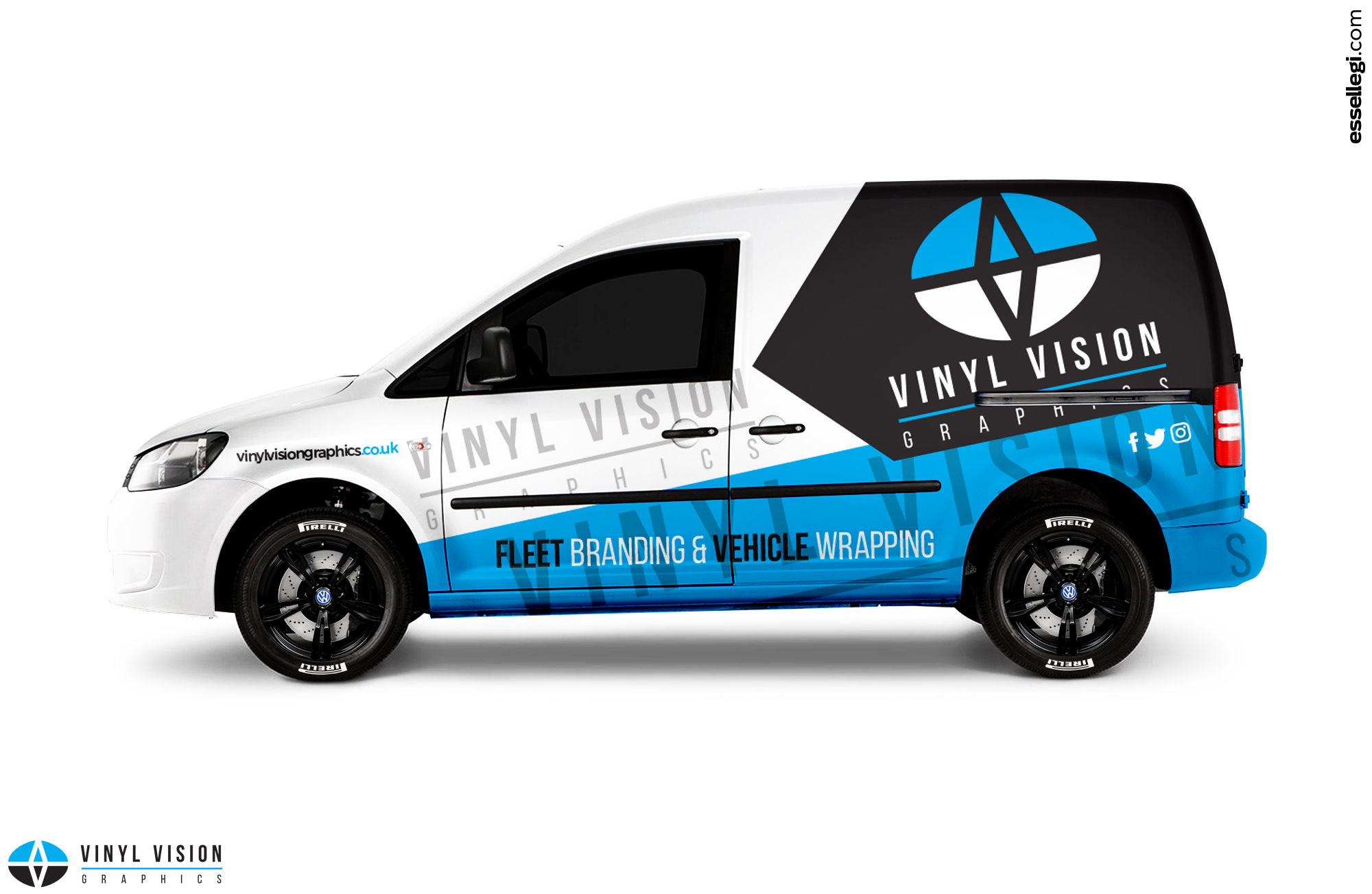 Wallpaper #TxqmT5MB1yWOL4qggn_9158 Volkswagen Caddy Van Wrap Design by Essellegi Wrap Design