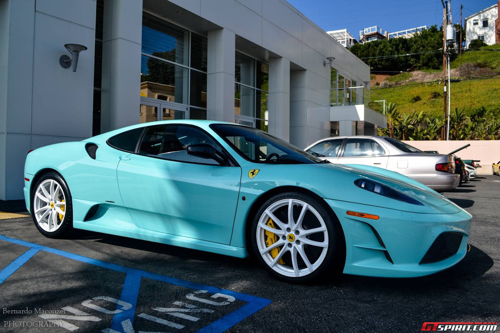 Wallpaper #lUWclI4B7YBJg1BV7J-n53 Tiffany Blue Ferrari 430 Scuderia Spotted in California Gtspirit