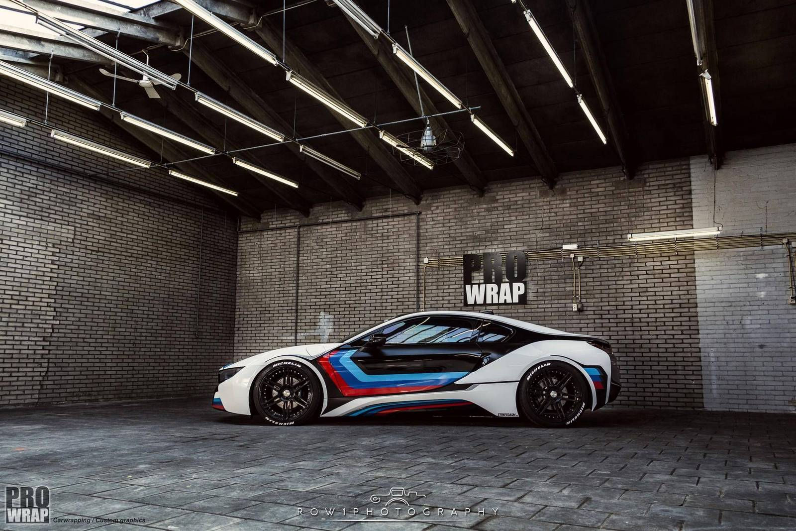 Wallpaper #Sxk9JY8BtGB6xQ78KYb619 Custom Wrapped BMW i8 by Prowrap in the Netherlands Gtspirit