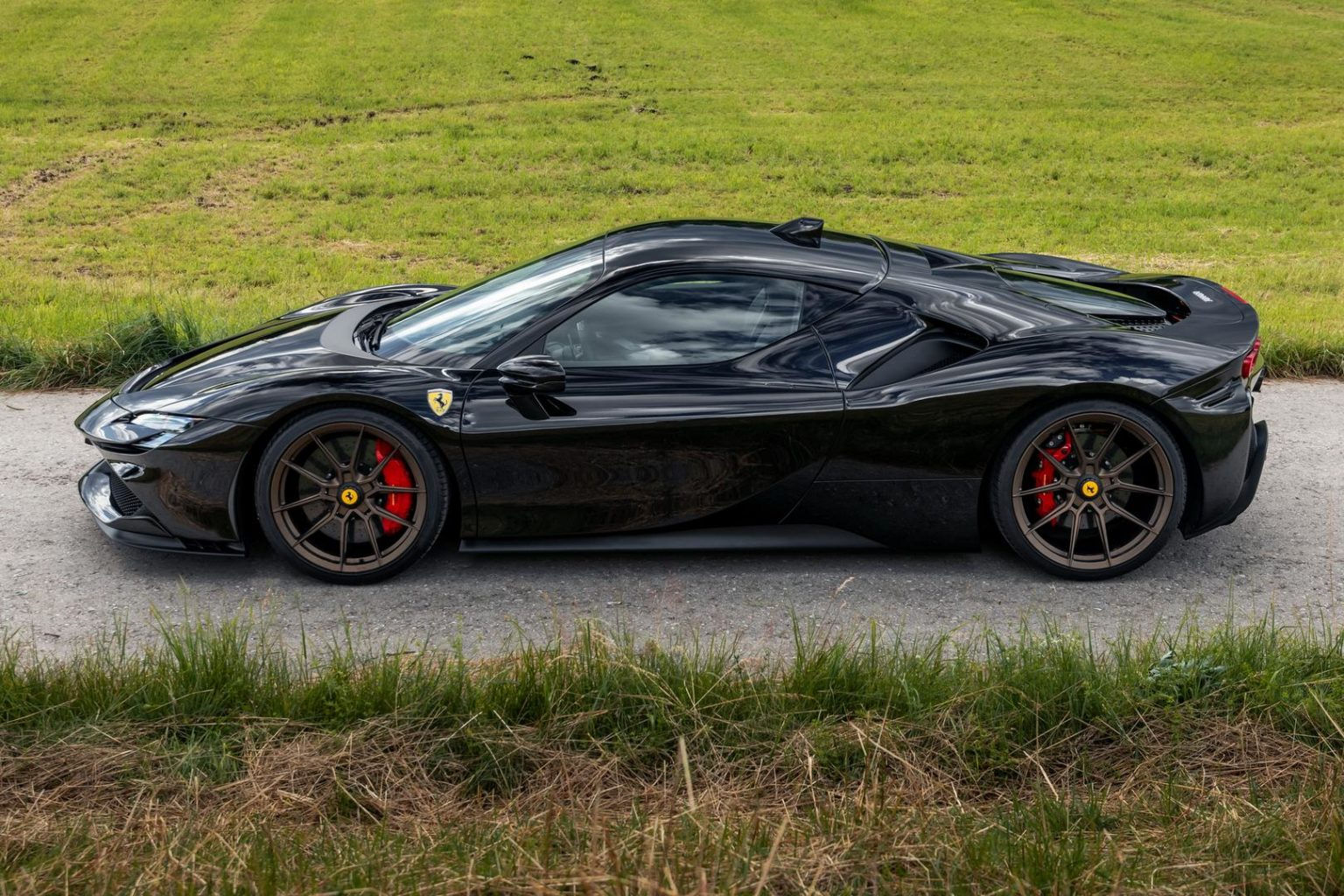 Wallpaper #Ihq5UZMB1yWOL4qgL4I_230 Black Ferrari Sf90 Stradale Gets Novitec Treatment Gtspirit