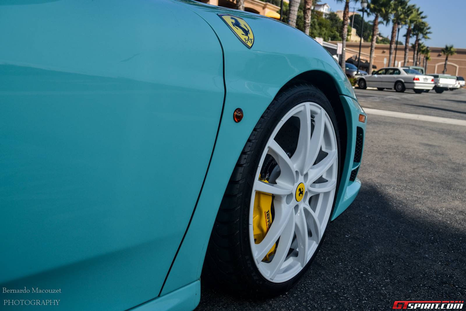 Wallpaper #onegJpMB-pgBXx60B6IU14 Tiffany Blue Ferrari 430 Scuderia Spotted in California Gtspirit