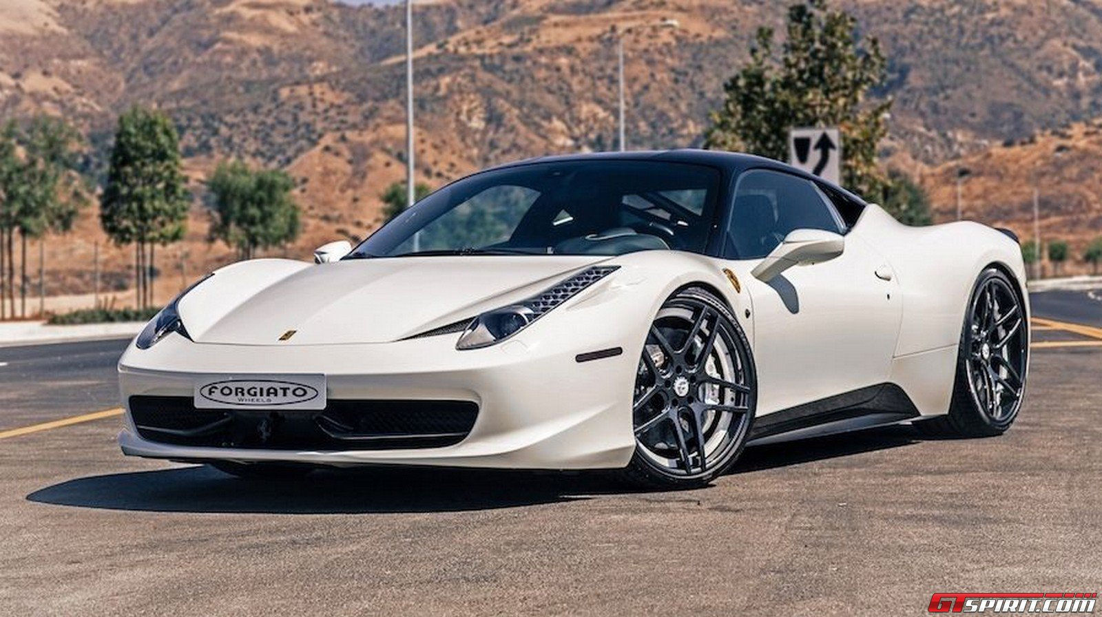 Wallpaper #u3MiiI4BFI5NbQks0yHi48 R1 Motorsports Ferrari 458 Italia on Forgiato Wheels Gtspirit