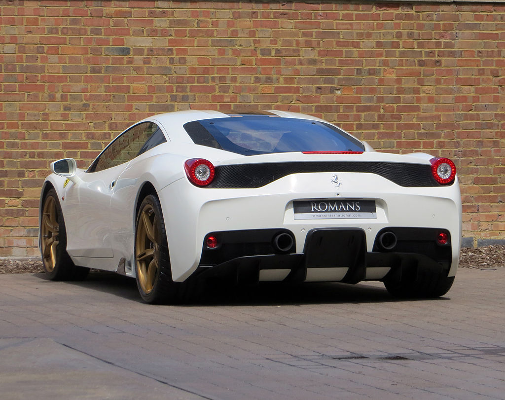 Wallpaper #aGfSD5MBSpphPi3-d_D-7 Unique Gold Black and White Ferrari 458 Speciale for Sale Gtspirit