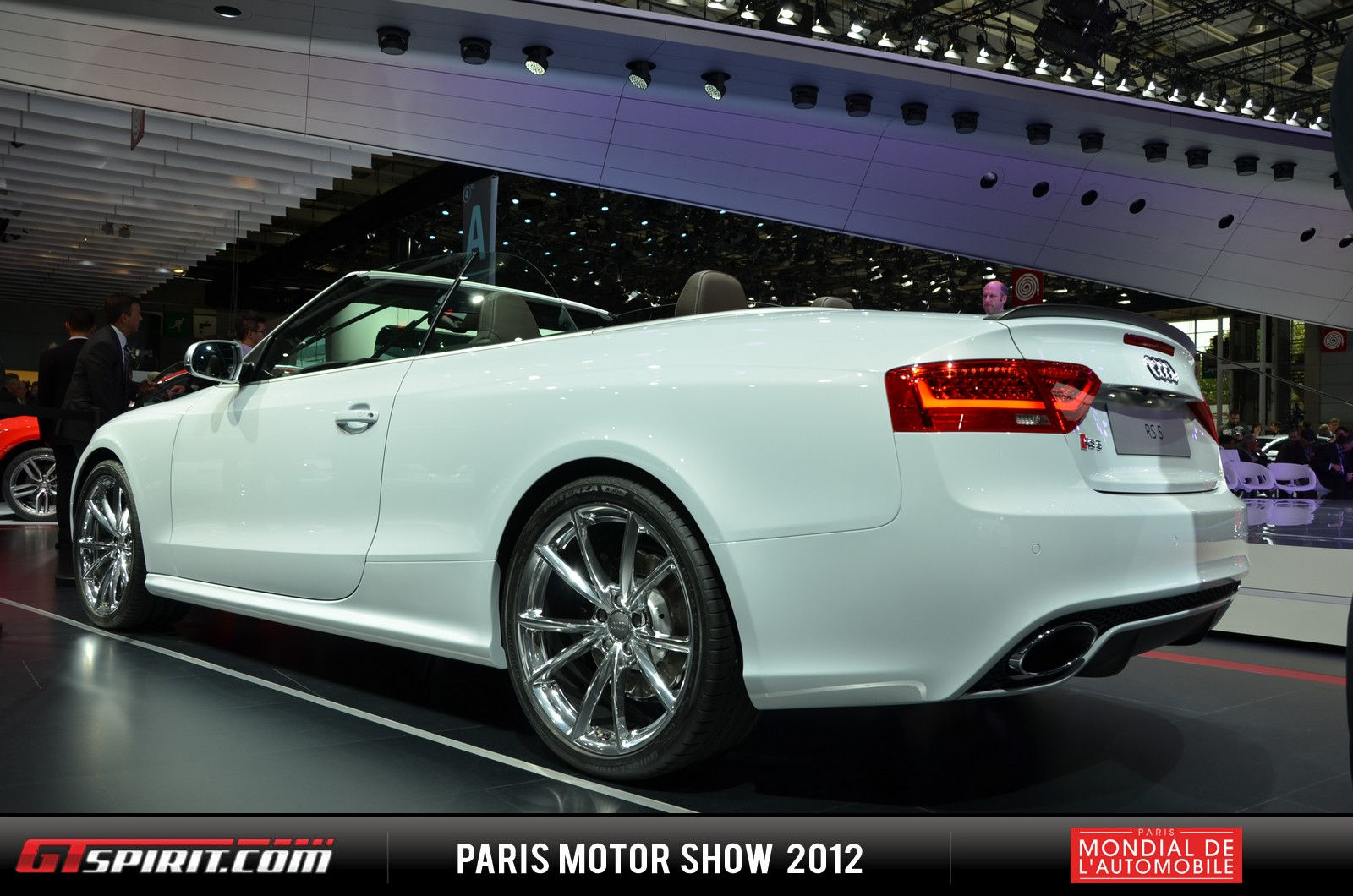 Wallpaper #agNxY5MBpyOg8YnE6NWR196 Paris 2012 Audi Rs5 Cabriolet Gtspirit