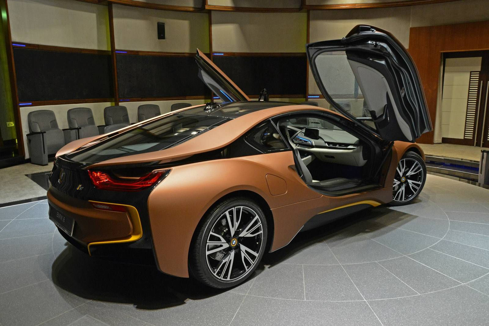 Wallpaper #rxl_Io8BtGB6xQ78_YLp4 Brown BMW i8 for Sale in Abu Dhabi Gtspirit