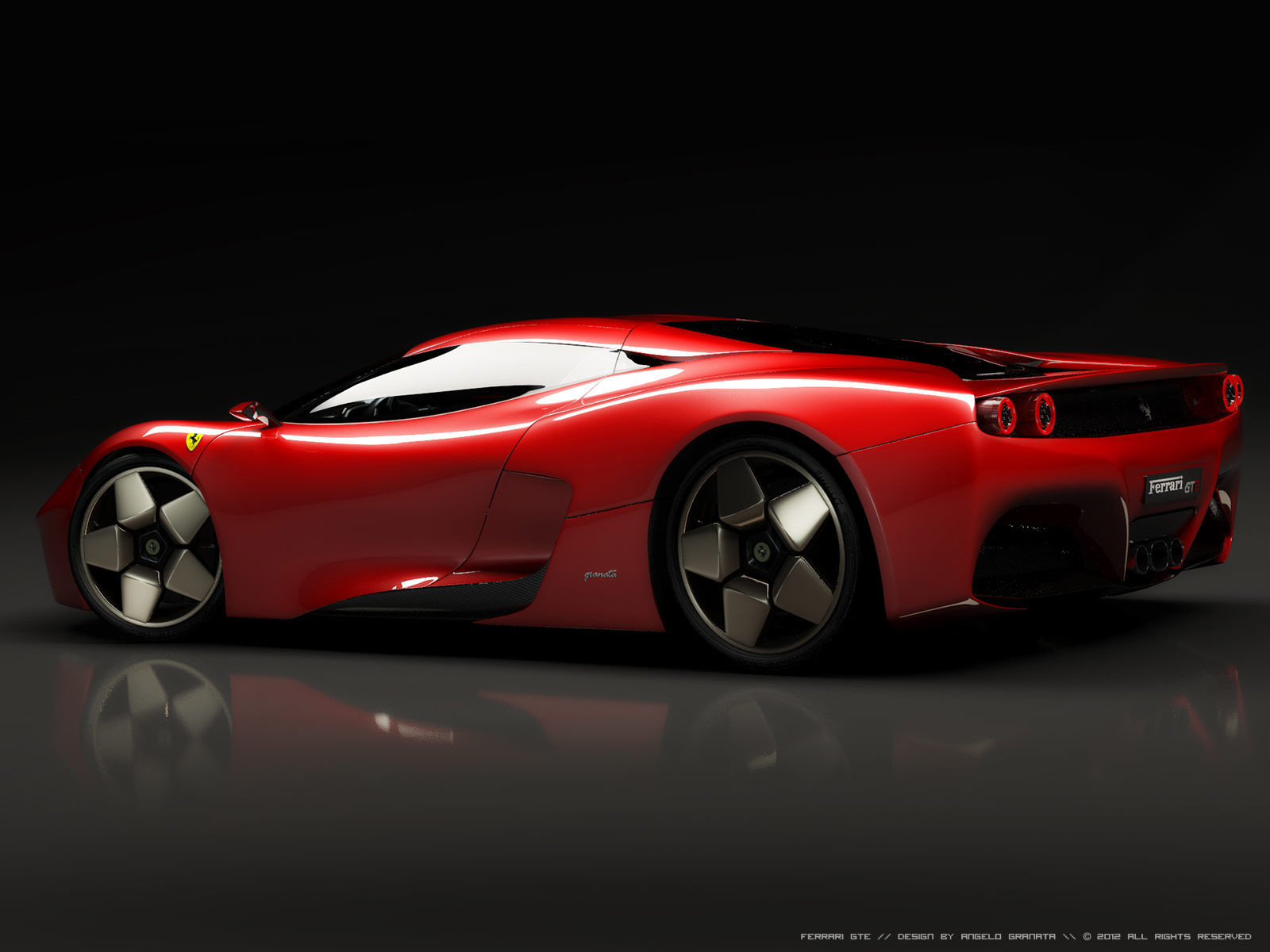Wallpaper #h_8QaJMB3lSXT3zUBONt238 Render Ferrari Gte Concept by Angelo Granata Gtspirit