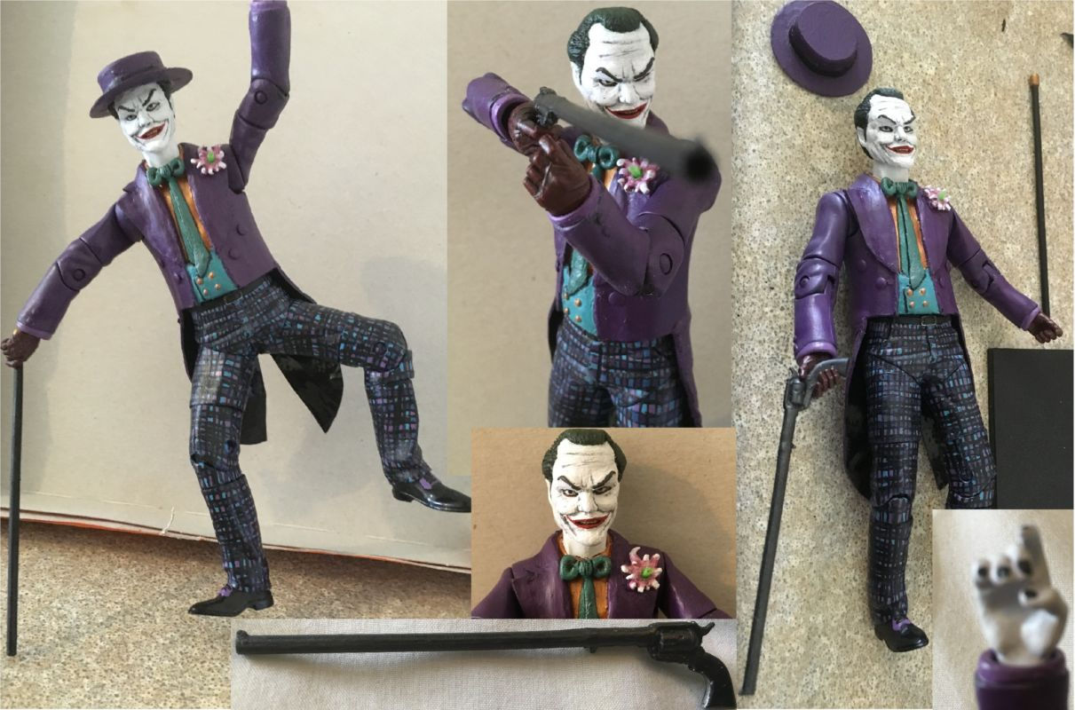 Wallpaper #nmfbC5MBSpphPi3-3tto89 Batman 1989 Joker Batman Movie Style Custom Action Figure