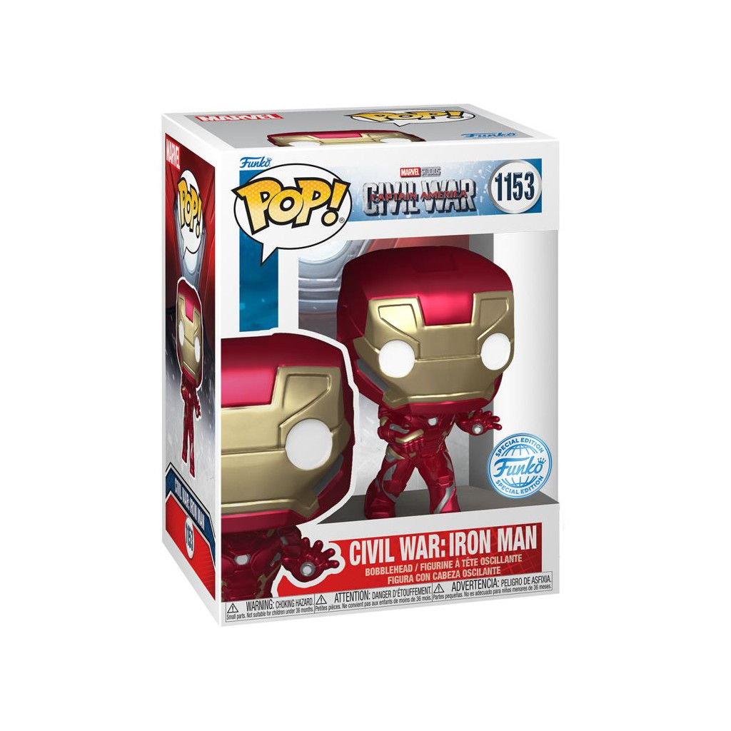 Wallpaper #_aV-OJMBVBiSkHCa5Y3h33 Figurine Civil War Iron Man Captain America Civil War Funko Pop