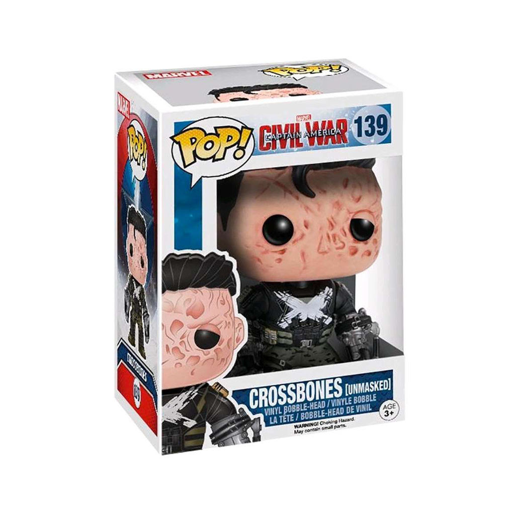 Wallpaper #_aV-OJMBVBiSkHCa5Y3h28 Figurines Crossbones Unmasked Captain America Civil War Funko Pop