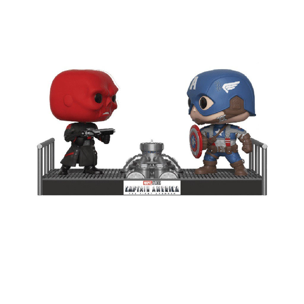 Wallpaper #Ymfq55IBSpphPi3-Mzof45 Figurine Red Skull vs Captain America Captain America Funko Pop