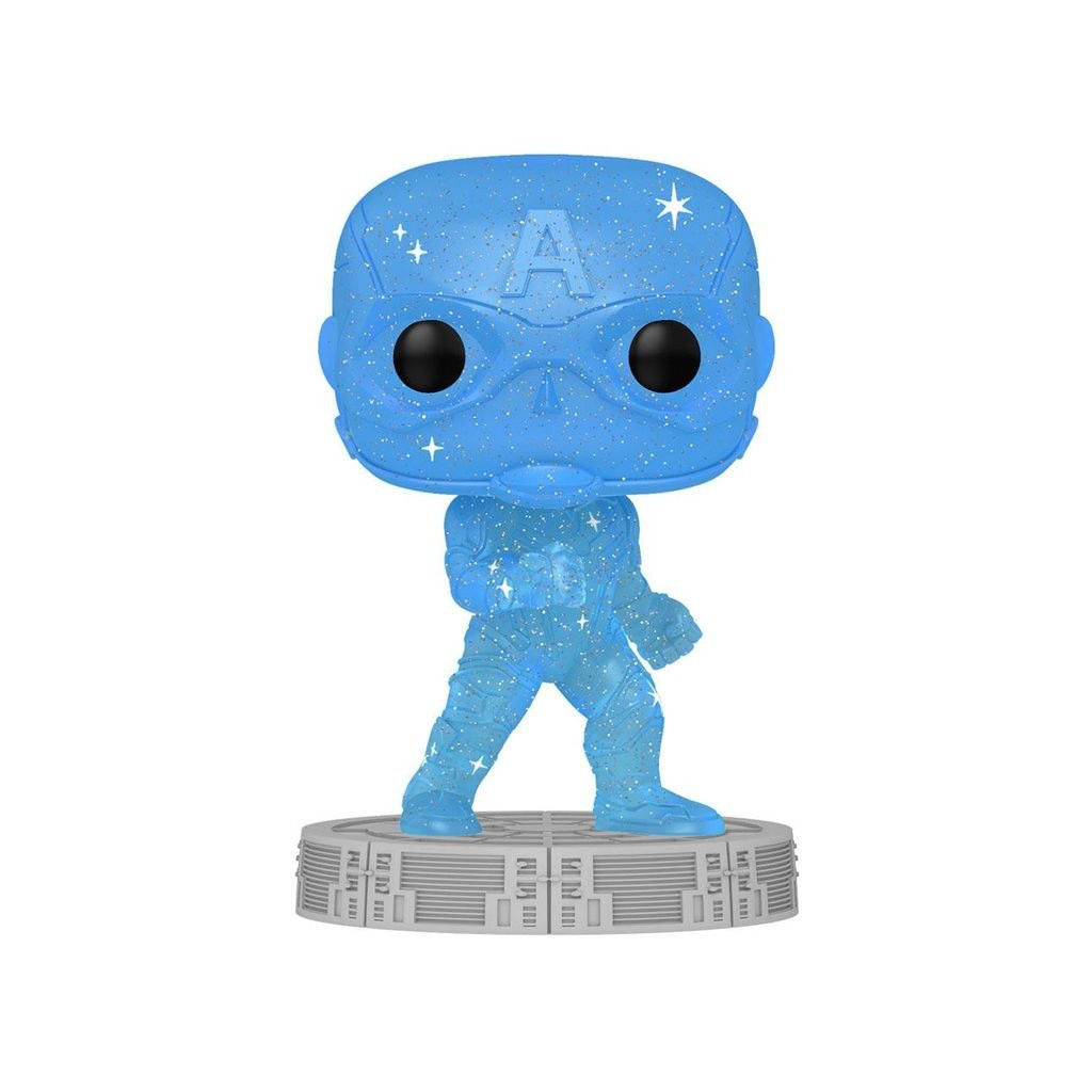 Wallpaper #36VyOJMBVBiSkHCa6I2W157 Figurine Captain America Artist Series with Pop Protector Infinity