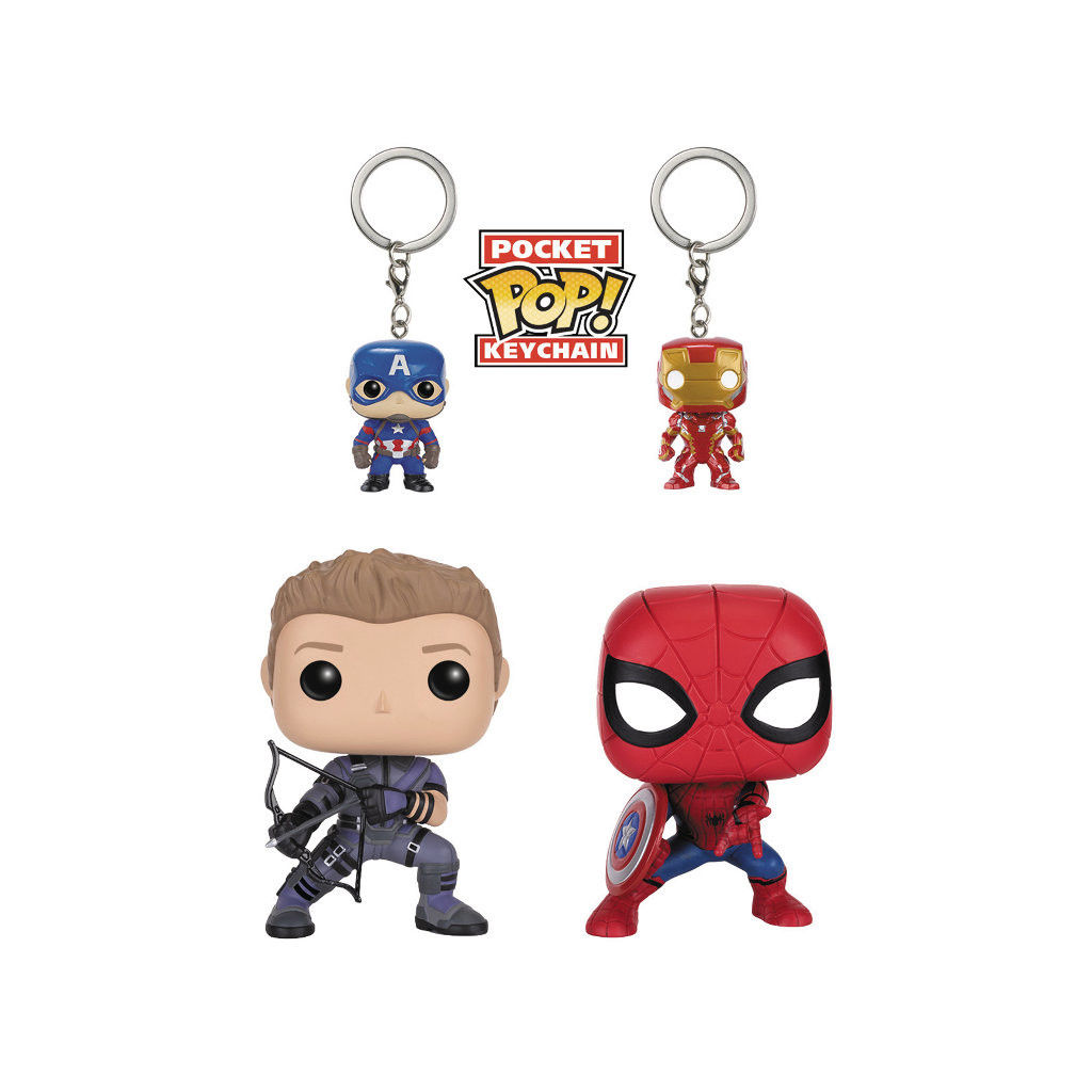 Wallpaper #_aV-OJMBVBiSkHCa5Y3h57 Figurine Captain America Et Hawkeye Captain America Civil War Funko