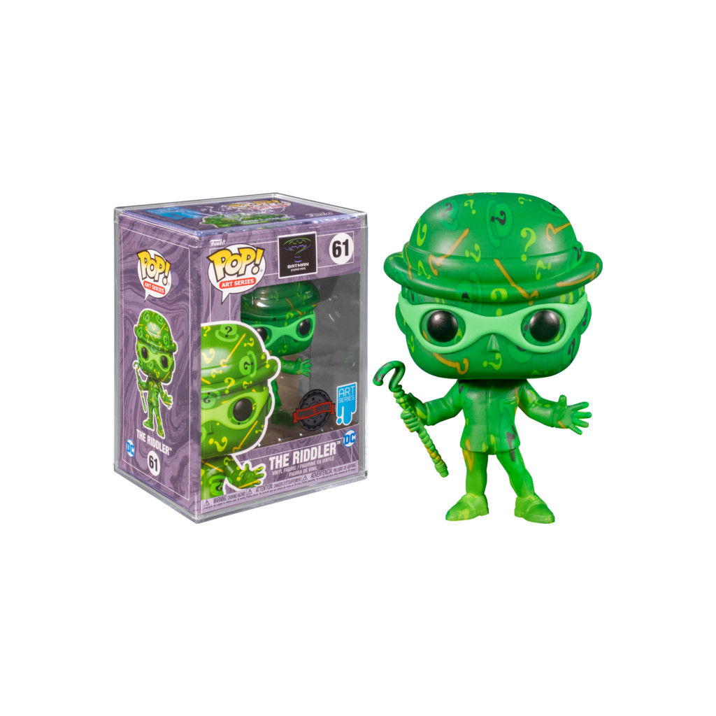 Wallpaper #Cf_SapMB3lSXT3zUreez364 Figurine the Riddler Artist Series with Pop Protector Batman Forever