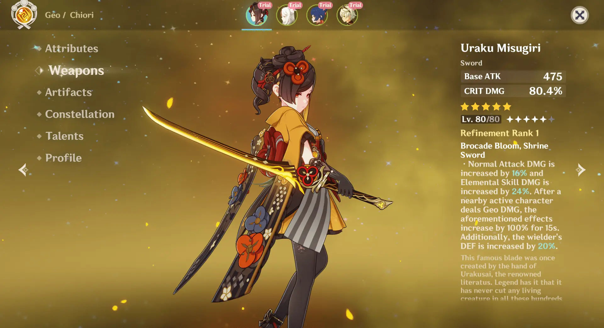 Wallpaper #22j9HZMBSpphPi3-TyeI9 Complete Chiori Guide in Genshin Impact Gachaguru