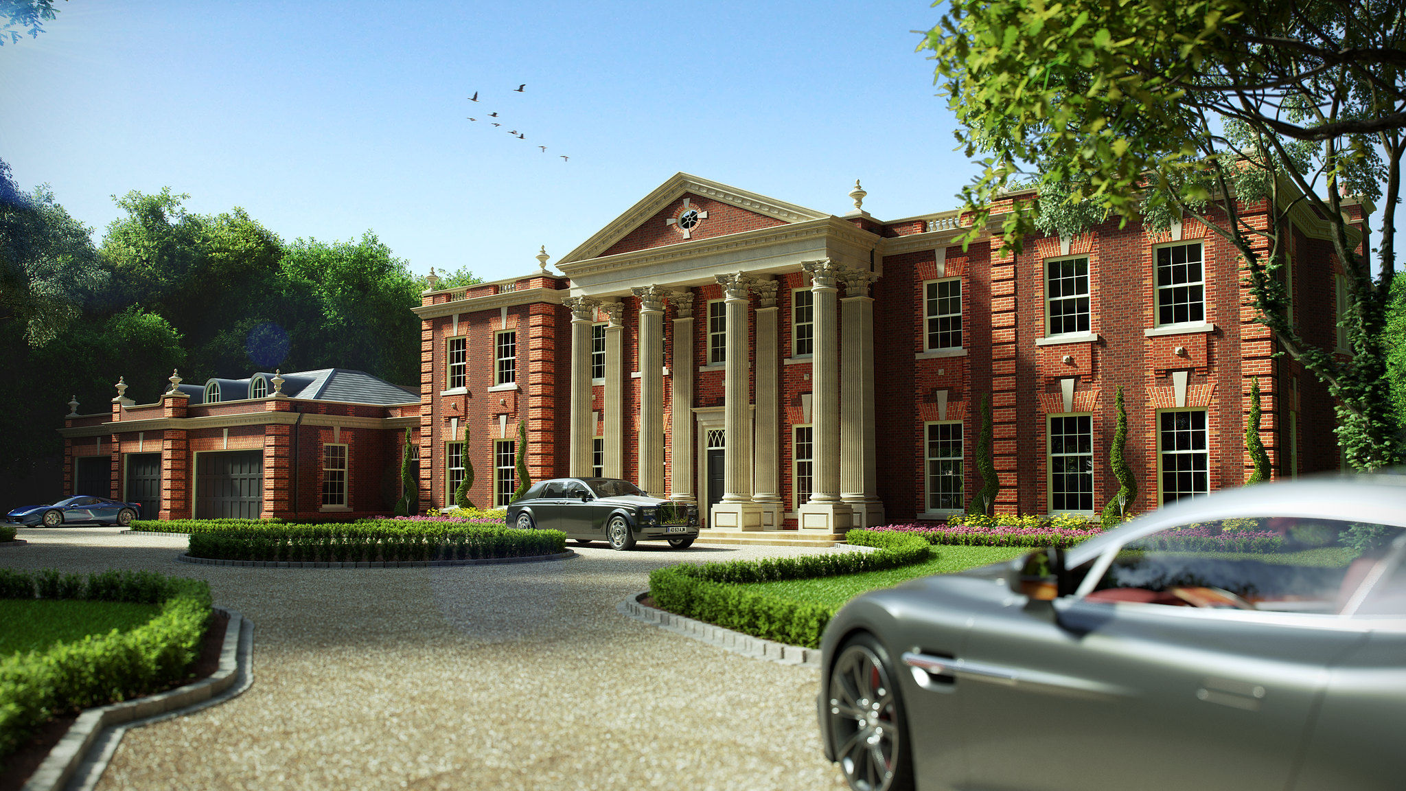Wallpaper #_neoJ5MB-pgBXx60daZ0344 3D Graphics Design 3D Architecture Visualization Ascot Design