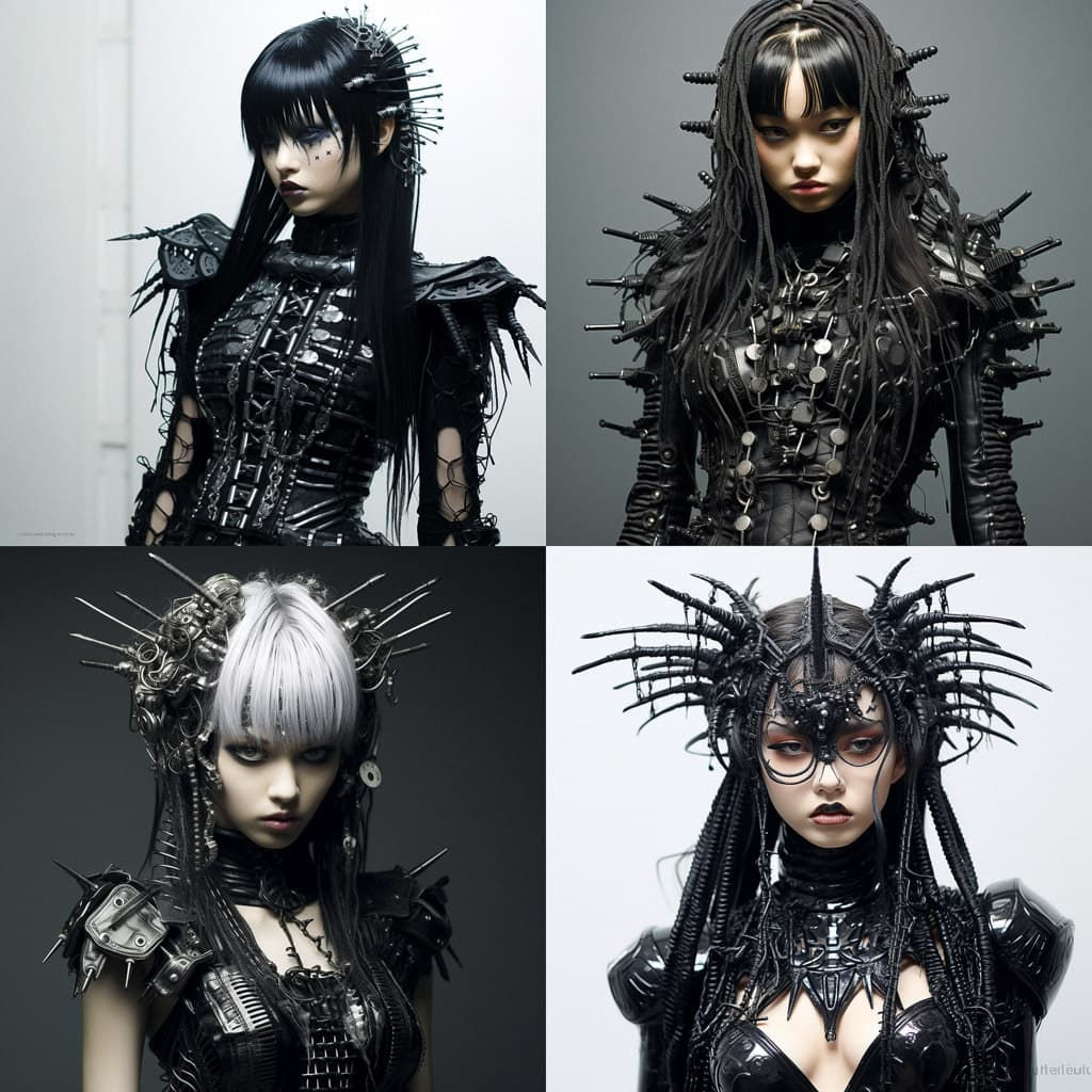 Wallpaper #PPtihJcBx-Hc5Y204K-u100 Cyber Goth Clothing