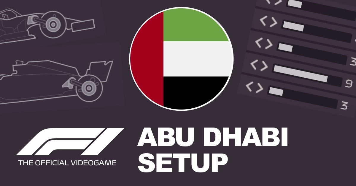 Wallpaper #6bl-3ZIBJvJKYCmErABD318 F1 23 Abu Dhabi Setup by Tigerspeed95 F1laps