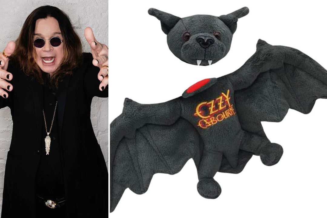 Wallpaper #hmeI95IBSpphPi3-uIae271 Ozzy Osbourne Marks Bat Biting Anniversary with Plush Toy