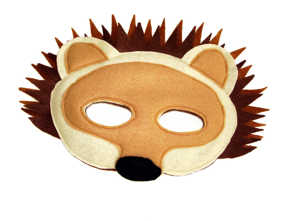 Wallpaper #32hUFJMBSpphPi3-iwOP149 Childrens Woodland Animal Hedgehog Felt Mask Magical Attic