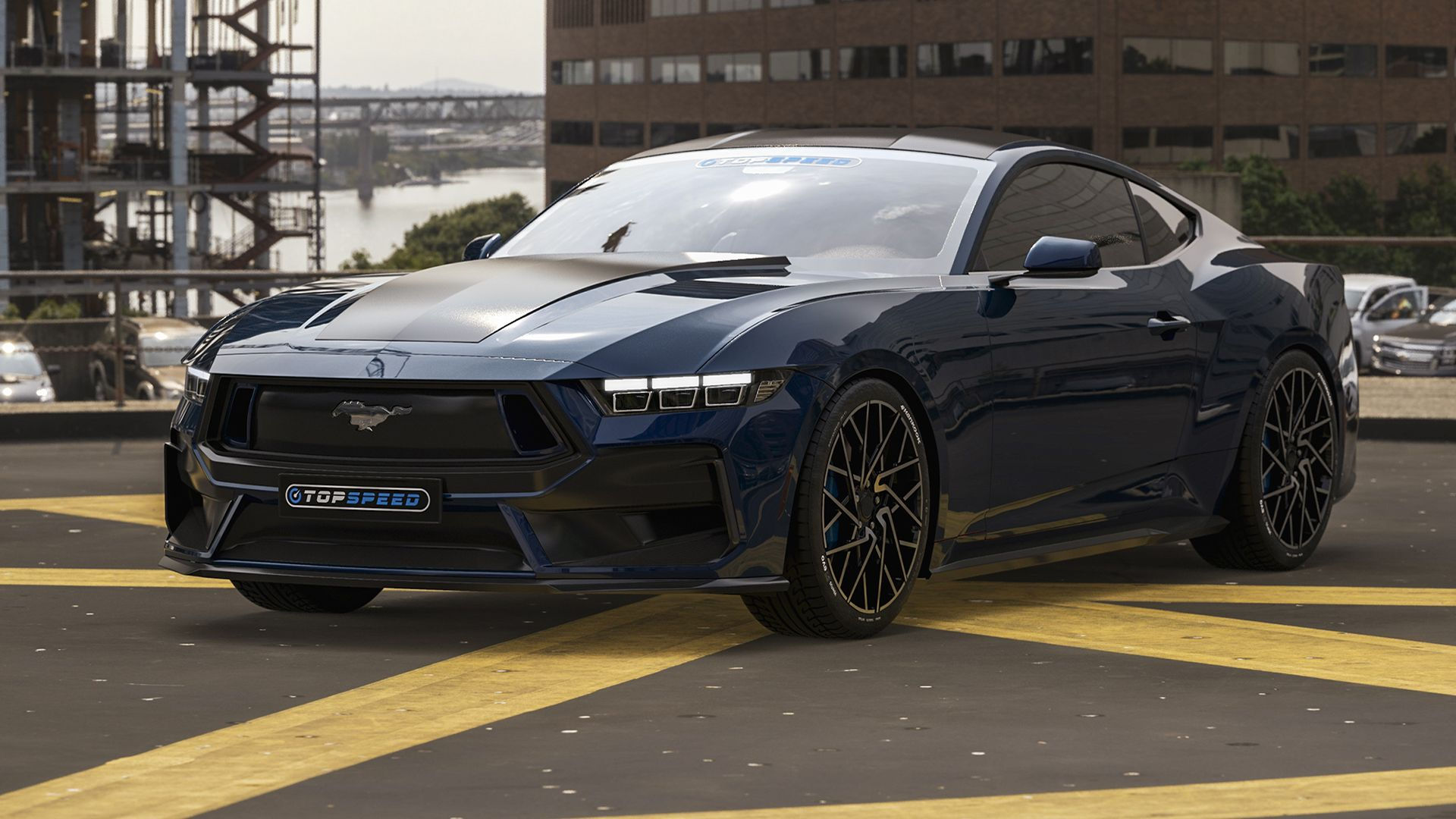 Wallpaper #xrkW35IBJvJKYCmEHAgX188 Topspeeds Exclusive Rendering Reveals What the Ford Mustang Ev Could