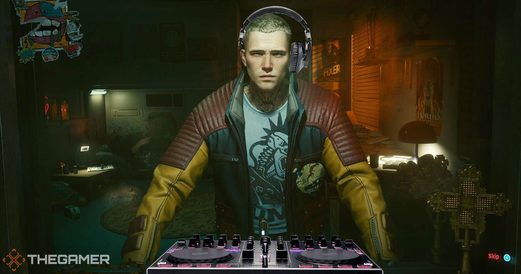 Wallpaper #3mhDIZMBSpphPi3-ky9u142 Cyberpunk 2077s V is Secretly All the Djs on Night Citys Radio Stations