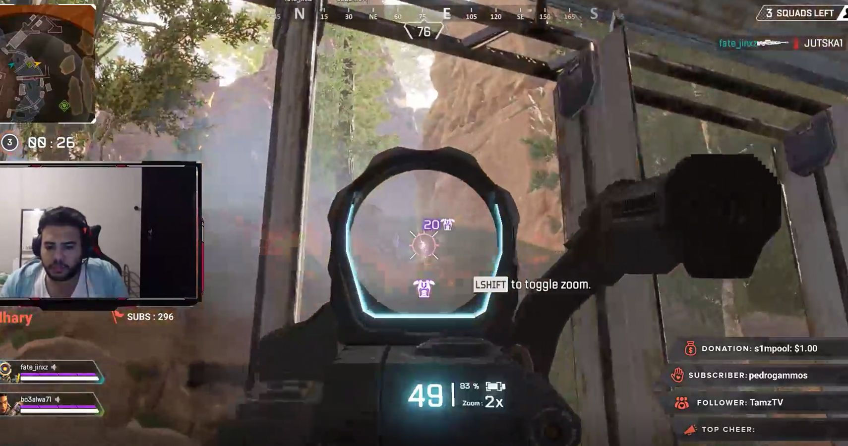 Wallpaper #r0DaL5MBJhL2WPba574_362 Twitch Streamer Dharyxd Called Out for Aimbotting in Apex Legends