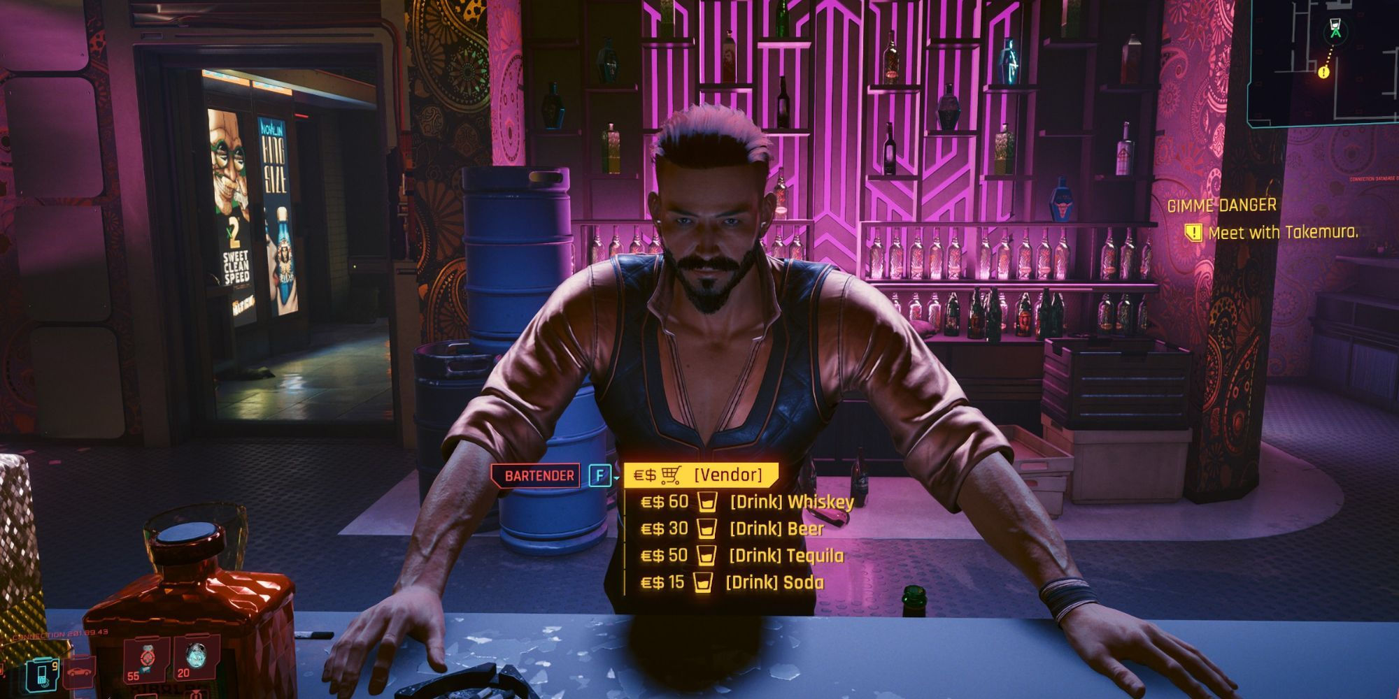 Wallpaper #WRlsHo8BtGB6xQ78jnnQ6 Cyberpunk 2077 Immersion Mod Lets You Grab a Drink in Every Night City Bar