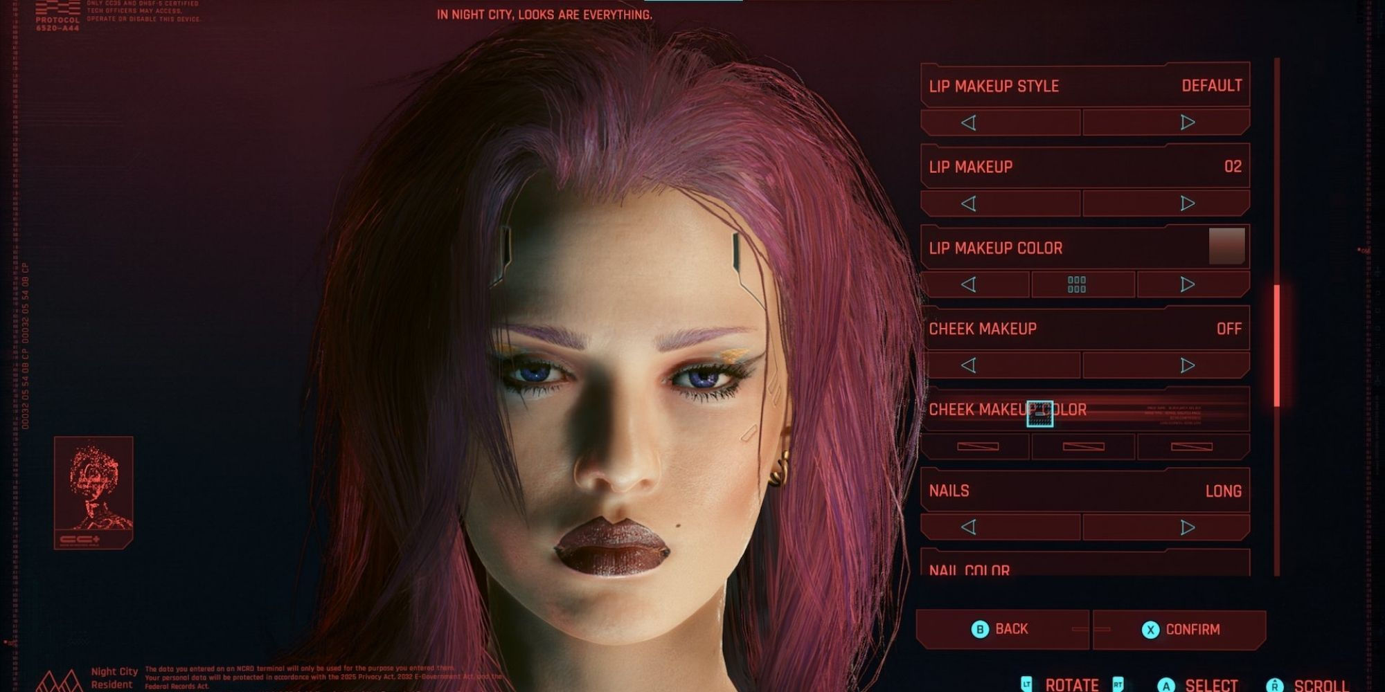 Wallpaper #l_DAfJcBi4JM6agGnR68121 Cyberpunk 2077 Character Creation Template Web Cyberpunk 2077