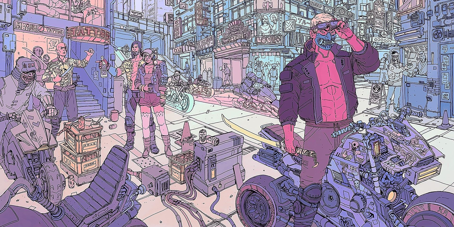 Wallpaper #rC7gOJMBeCfPaRV88bty24 Cyberpunk 2077 Everything We Know About Tyger Claws and Their Lore