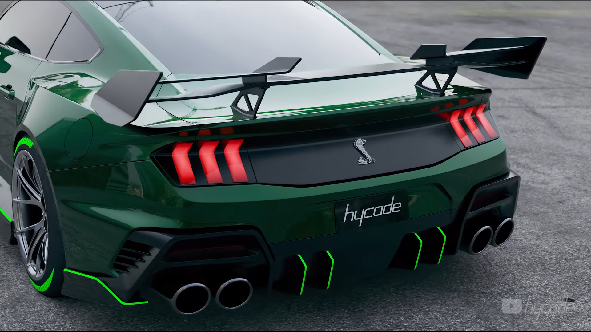 Wallpaper #b2dwApMBSpphPi3-sq9t161 Ford Mustang GT 2024 Custom Body Kit by Hycade Buy with Delivery