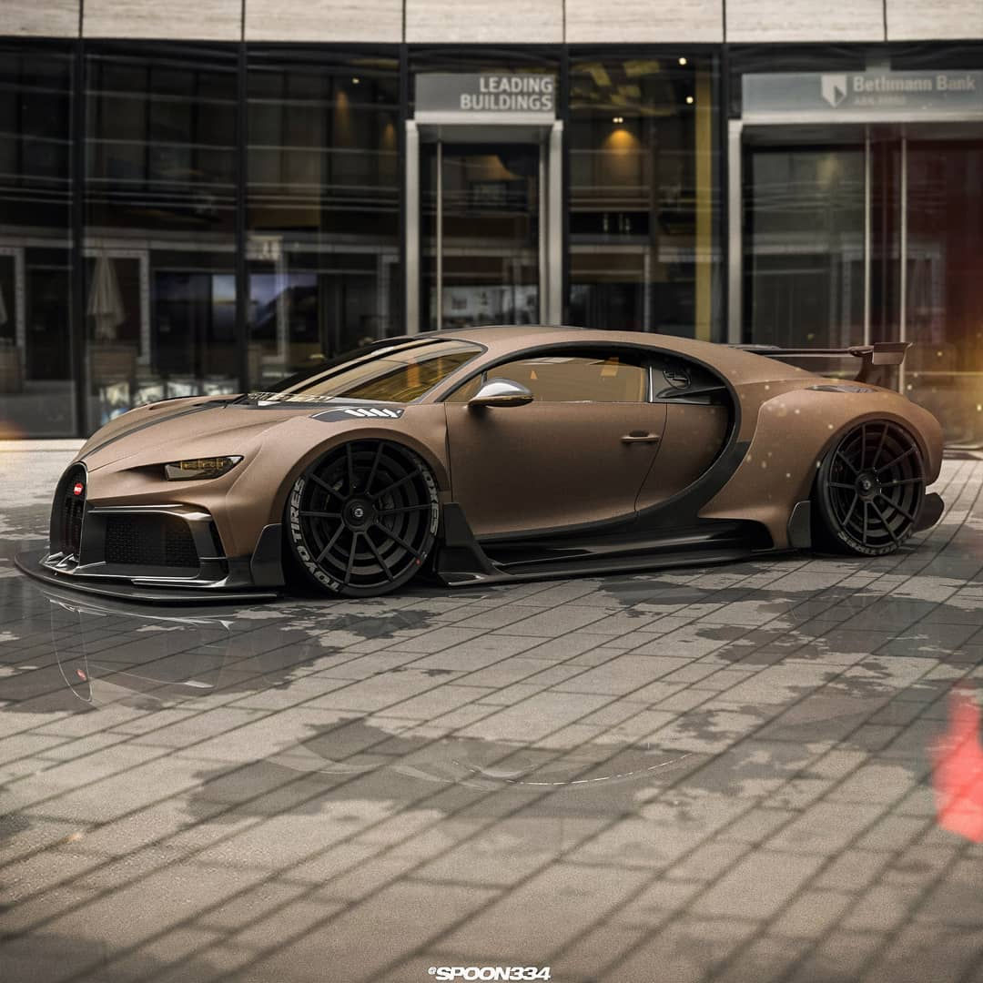 Wallpaper #LmhFGZMBSpphPi3-hRYl8 Bugatti Chiron Custom Body Kit by Spoon334 Buy with Delivery