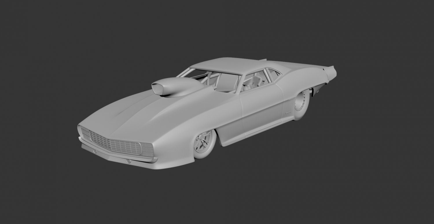 Wallpaper #fBoST5MB1yWOL4qgp37w259 Chevrolet Camaro Pro Mod Race Car 3D Print Models in Automotive 3dexport
