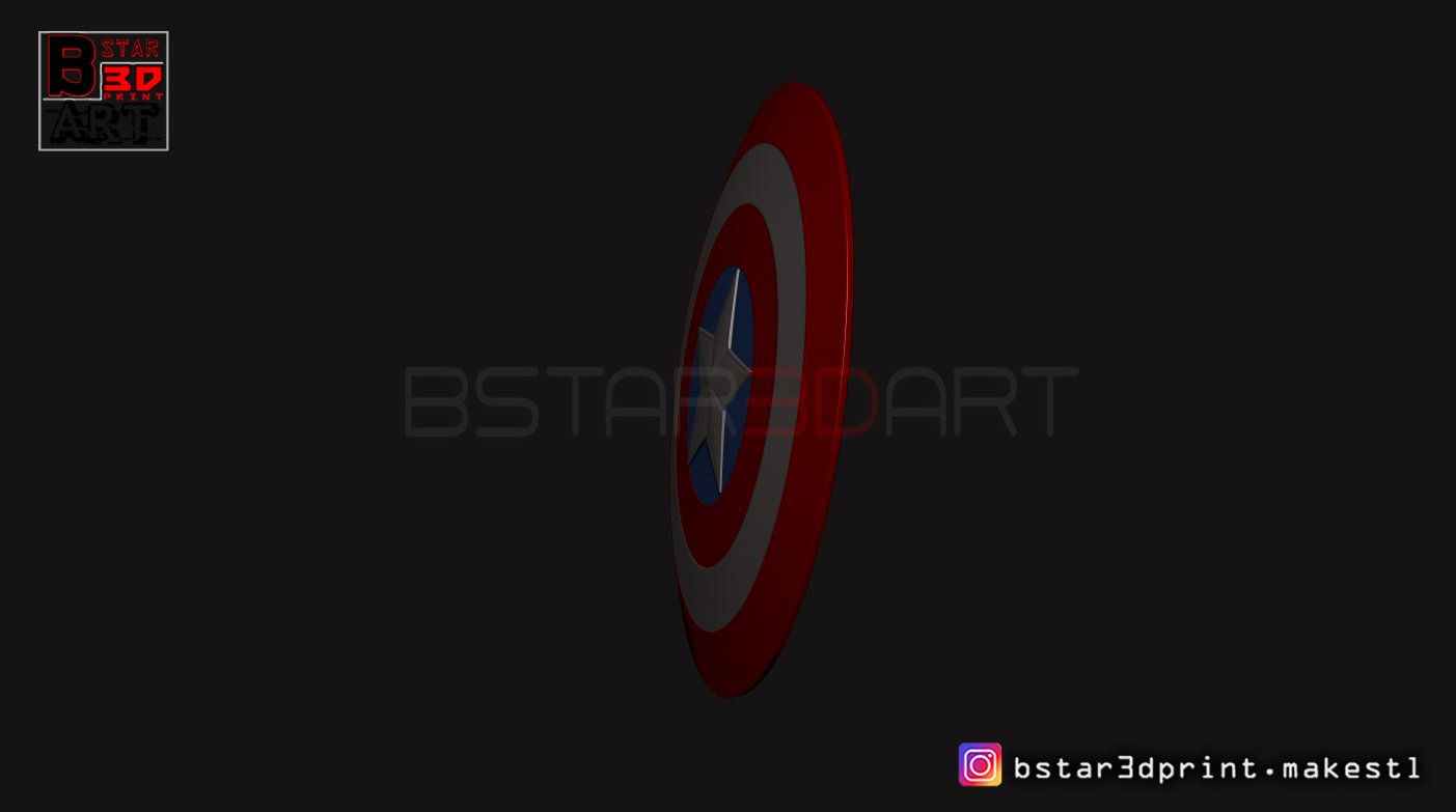 Wallpaper #fRnqDY8BtGB6xQ78qFh138 The Captain America Shield Infinity War Endgame Marvel 3D Print