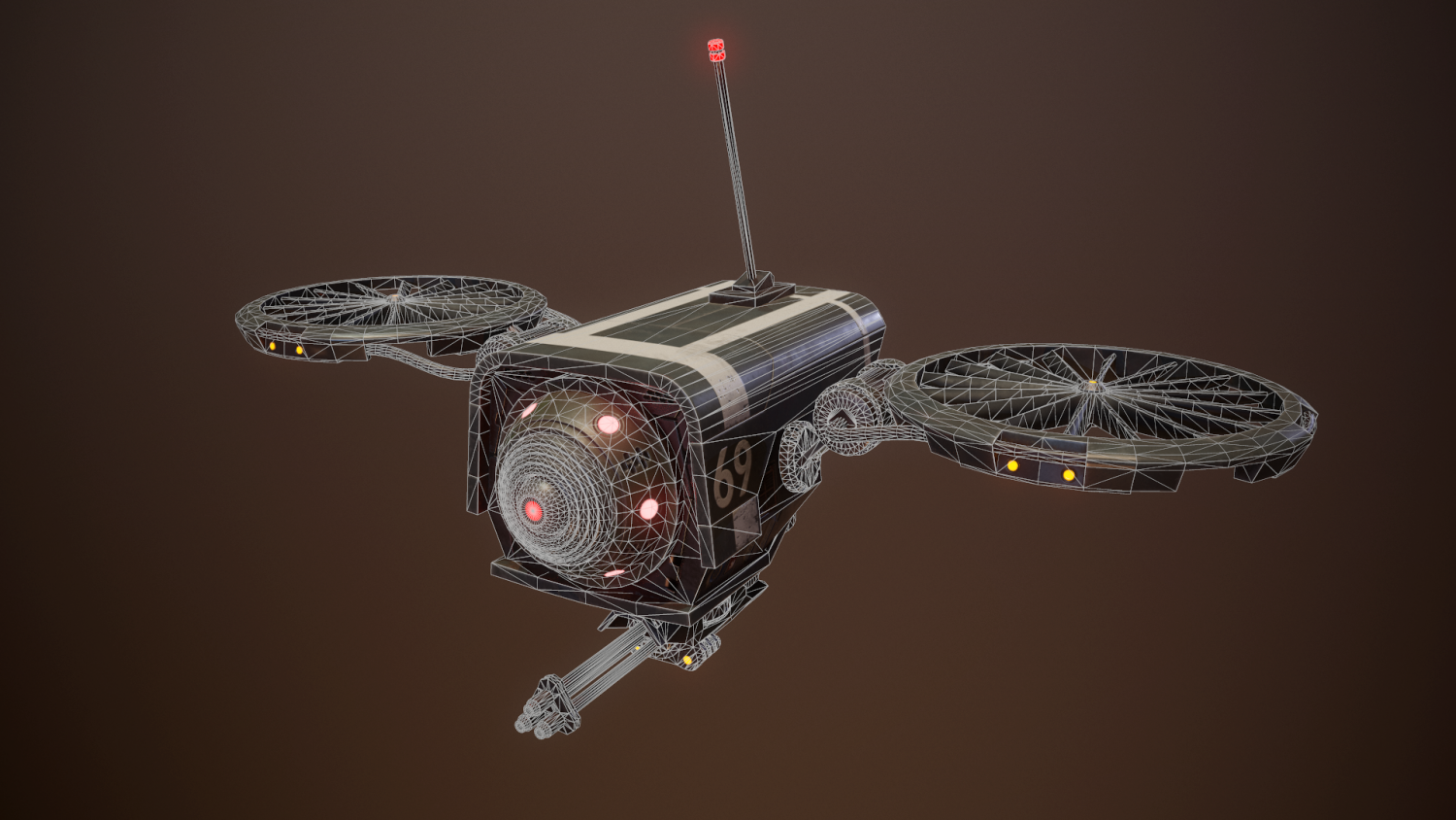 Wallpaper #eb723 Concept Sci Fi Drone Obj