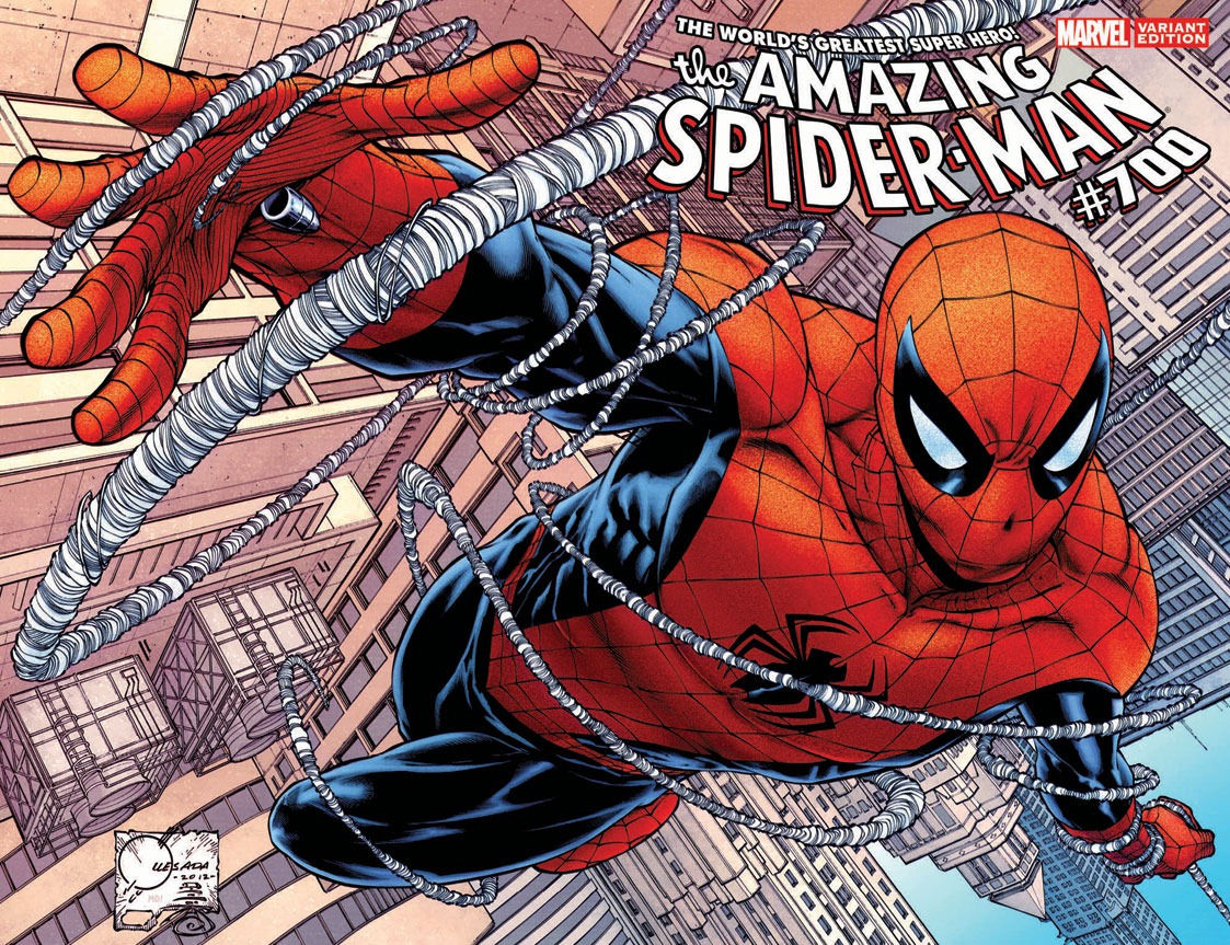 Wallpaper #1hkwH48BtGB6xQ784HqH2 Joe Quesada Cover Variant for Amazing Spider Man 700