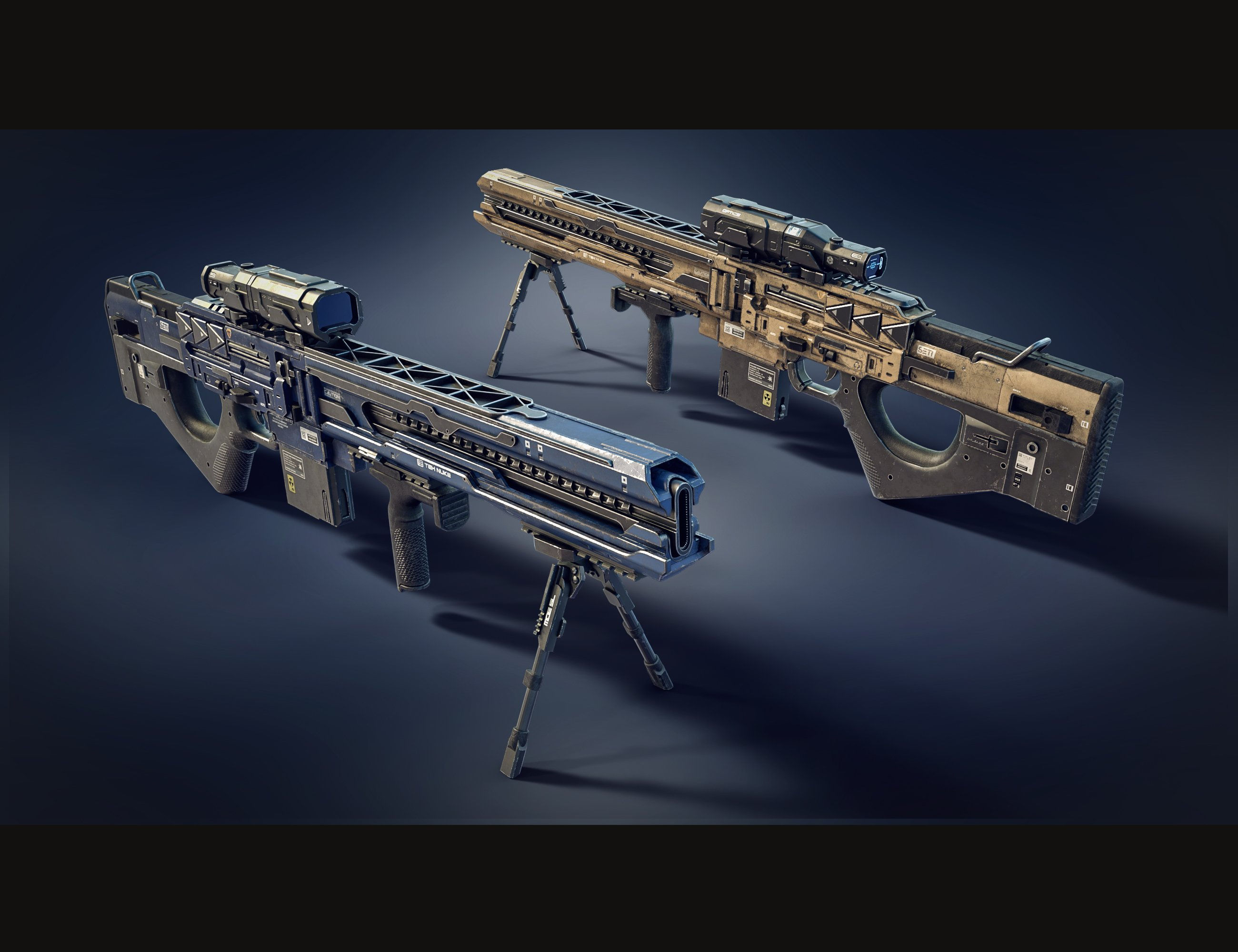 Wallpaper #nEXQoI4B7YBJg1BV4aOB27 Cyberpunk Sniper Rifle