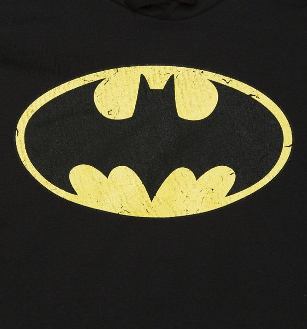 Wallpaper #_blT3pIBJvJKYCmEbwRK313 Mens Black Distressed Batman Logo Hoodie