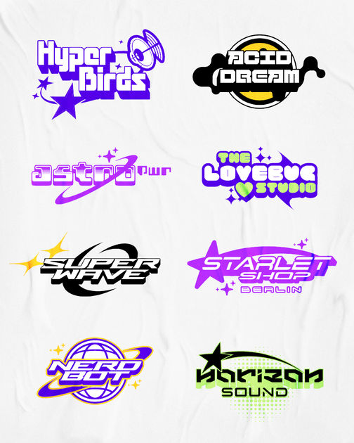 Wallpaper #D7iA2pIBJvJKYCmESvJV102 Y2k Aesthetic Flash Sheet Streetwear Design Logo Design Template