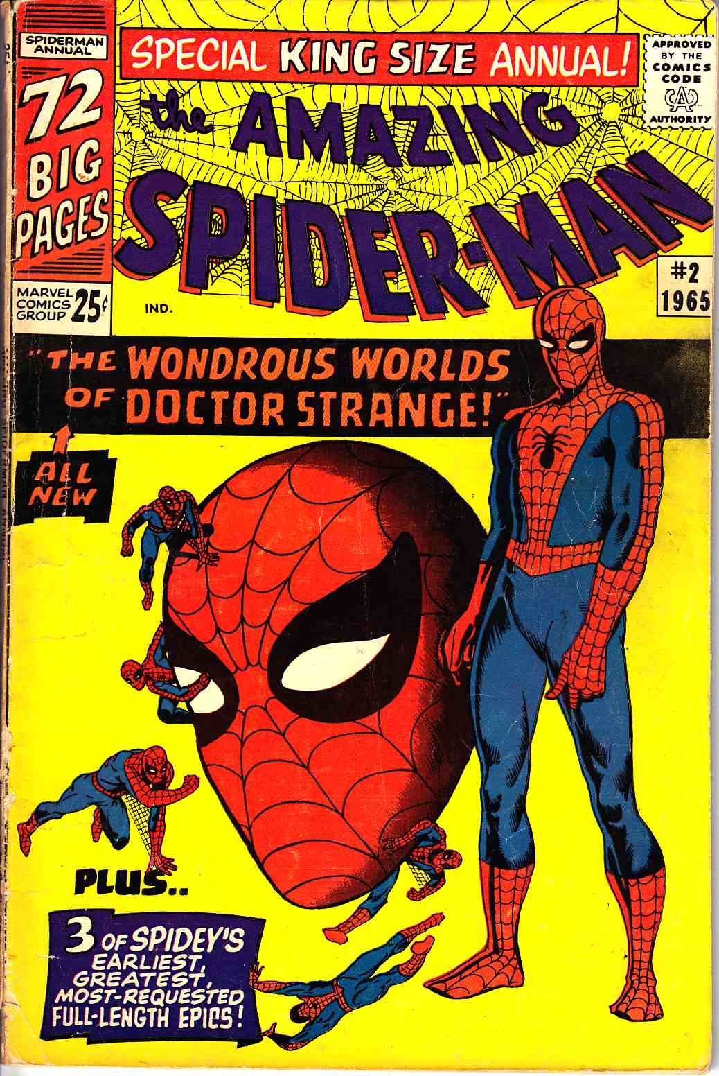 Wallpaper #3WfD_pIBSpphPi3-AKAQ51 Back Issues Marvel Backissues Amazing Spider Man Annual 1963