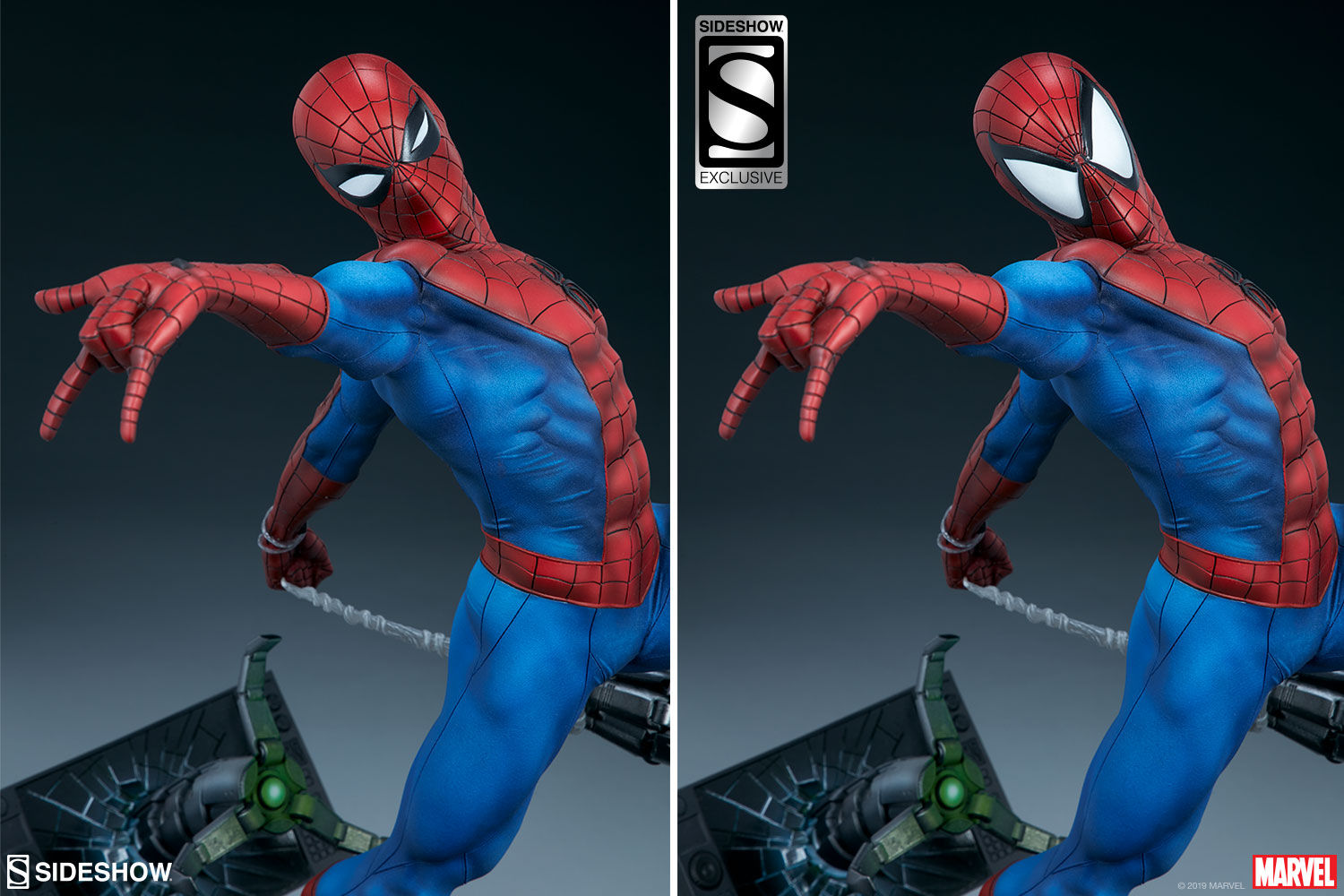 Wallpaper #fZ1IZ5cBkAG5jTCHS7Mj30 Spider Man Version Premium Par Sideshow Collectibles Kingdom Figurine