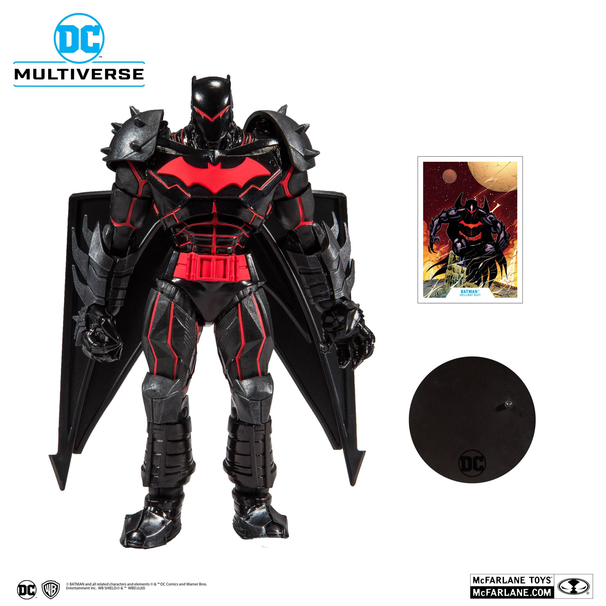 Wallpaper #nkIvPZMBOBpx0NhmCsP794 Batman Hellbat Suit Figurine Batman Robin Mcfarlane Toys 18 Cm