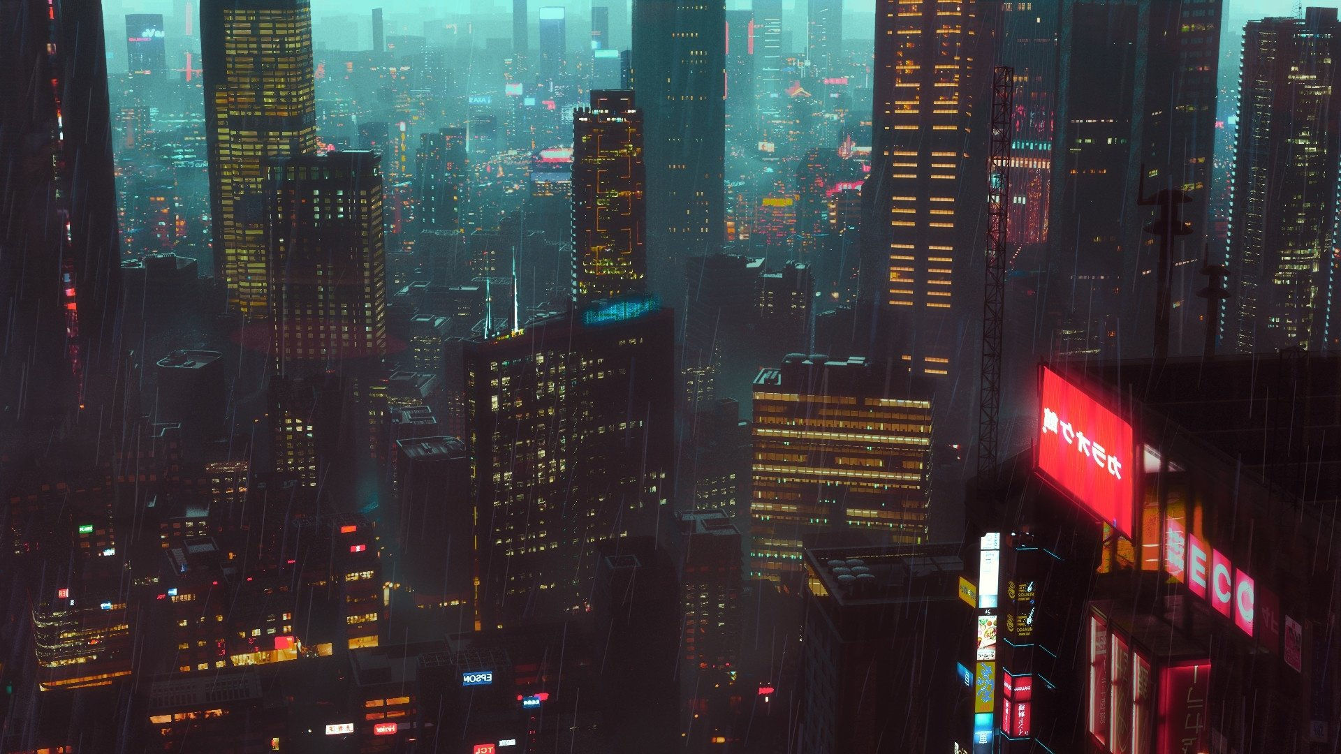 Wallpaper #1RmnHo8BtGB6xQ78OHlu43 Cyberpunk City