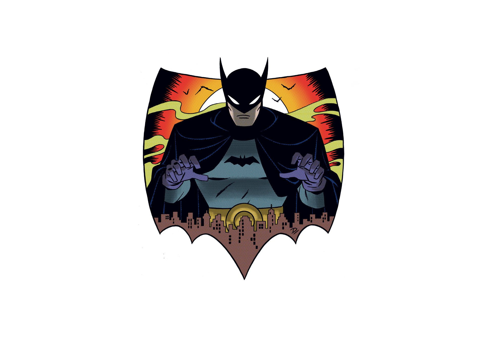 Wallpaper #MGgJGZMBSpphPi3-IRVe73 Download Comic Batman 4K Ultra HD Wallpaper by Darwyn Cooke