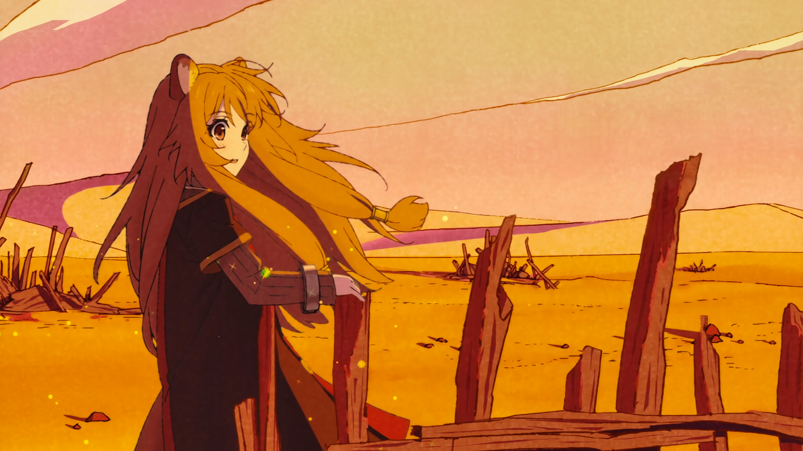 Wallpaper #V_S_OZMBKFX8bn3rPXfN185 Raphtalia Shield Hero Sunset HD Wallpaper by Sanoboss