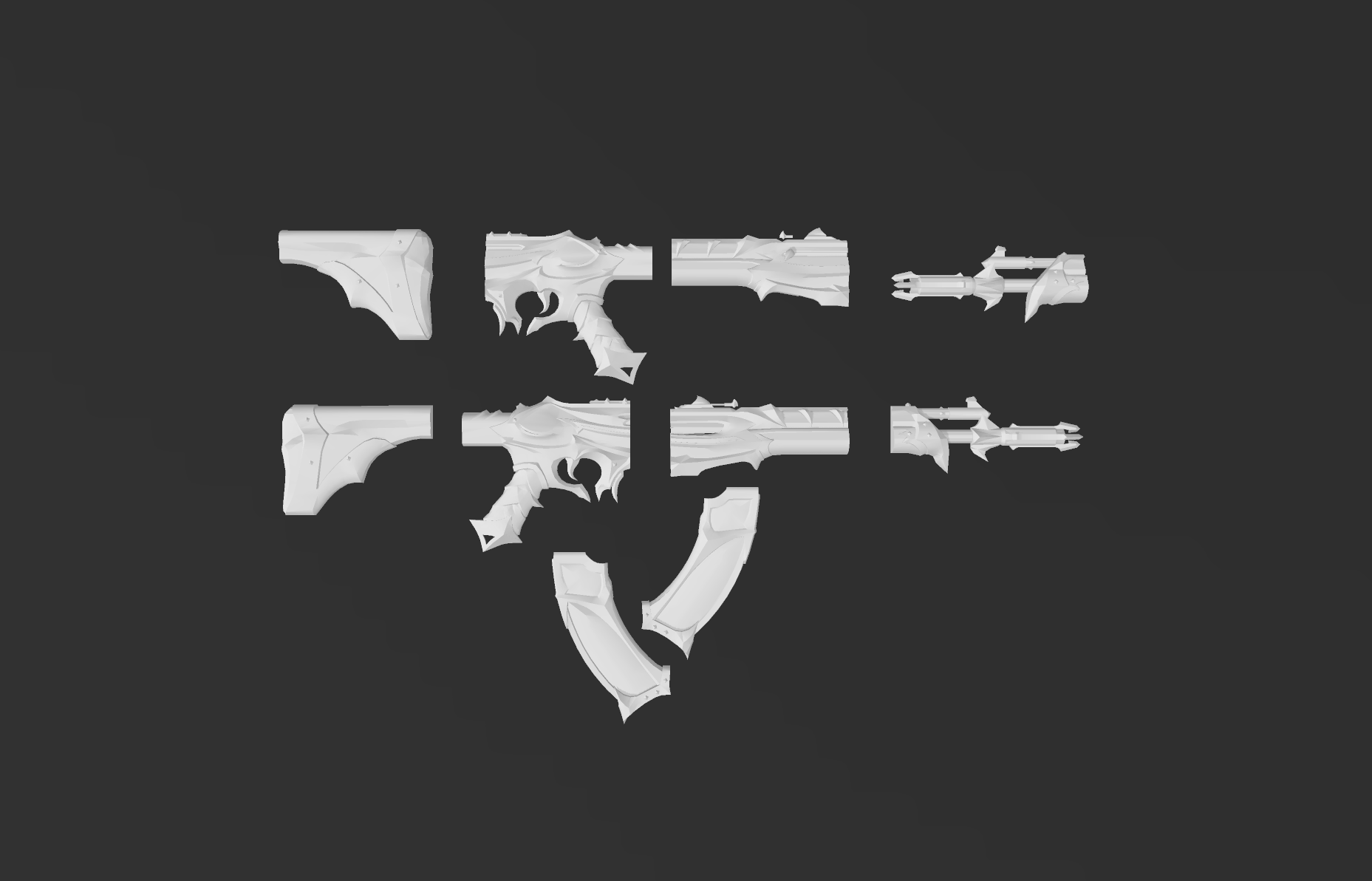 Wallpaper #mixHSZMB0E1QgA7w9PKm73 3mf File Valorant Vandal Reaver3d Printable Model to Downloadcults