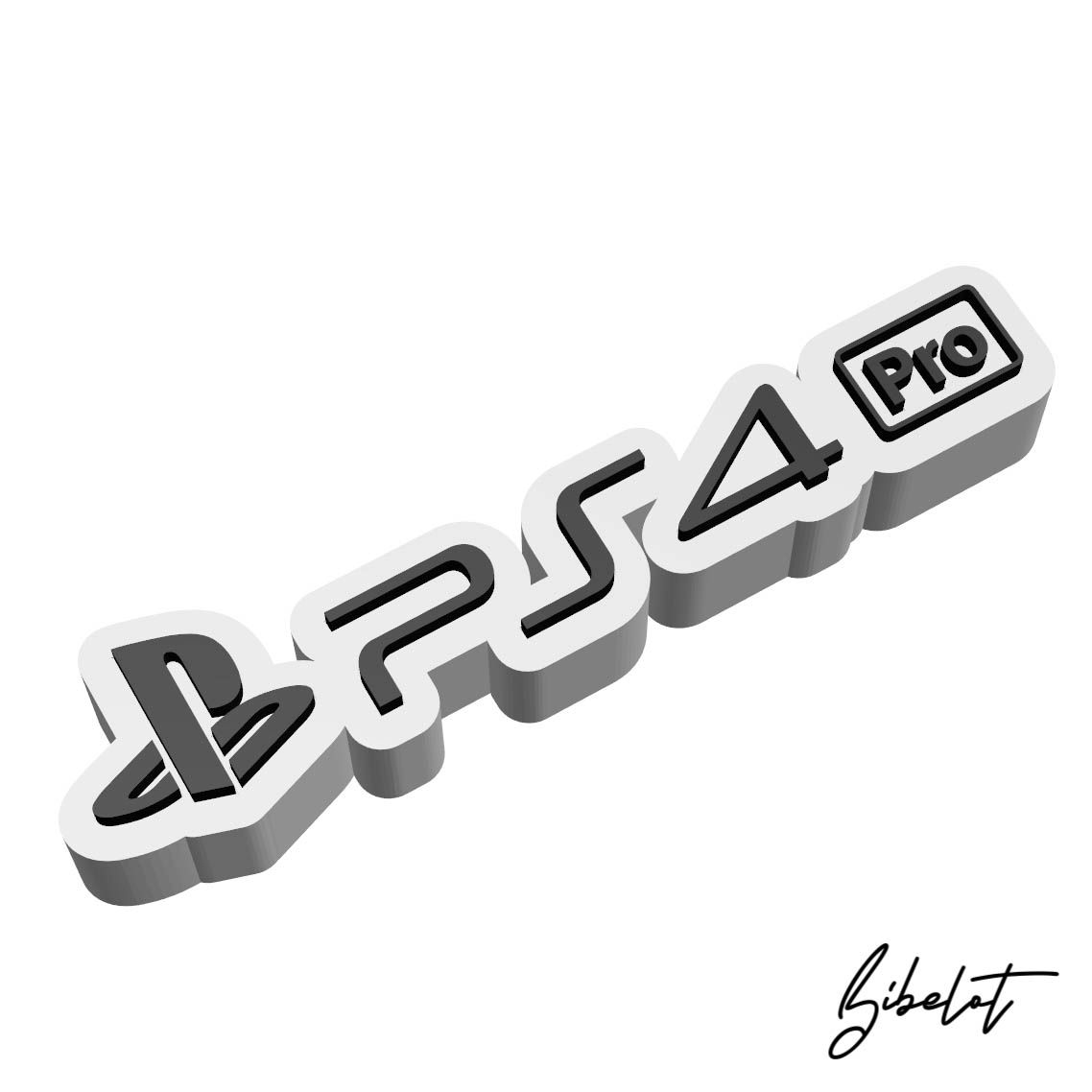 Wallpaper #ubjS2ZIBJvJKYCmEQ-47240 Stl File Playstation PS4 Pro Logo3d Printable Model to Downloadcults
