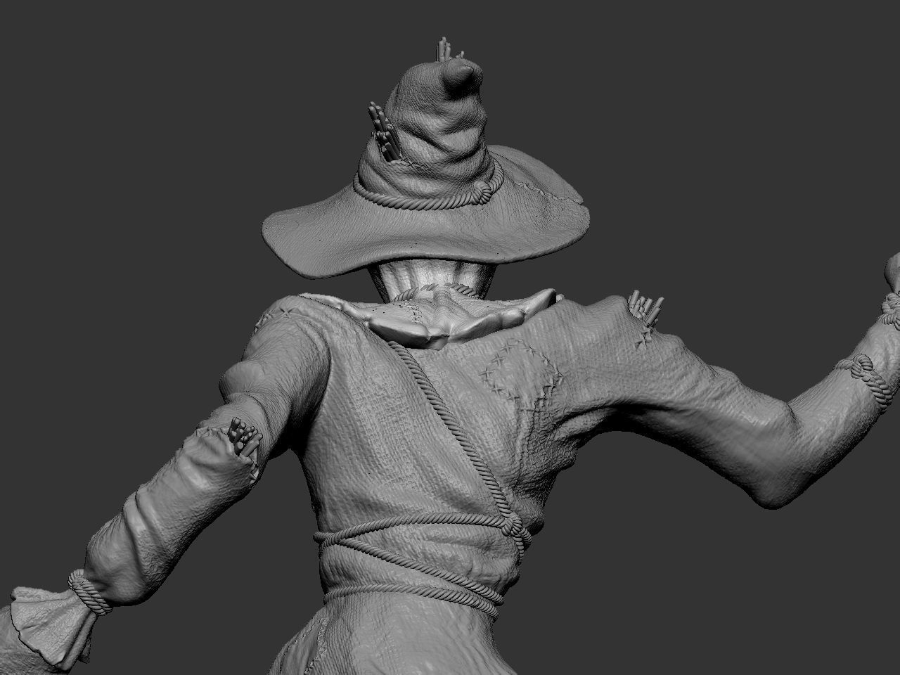 Wallpaper #LmjxFpMBSpphPi3-kQ3a366 Obj File Scarecrow 3D Printer Design to Downloadcults