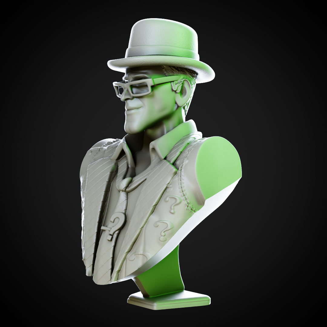 Wallpaper #tPu2hJcBx-Hc5Y20nq-126 Stl Datei Der Riddler Batman Arkham 3D Druckbares Design Zum